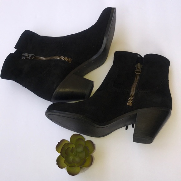 Sam Edelman Louie Black Fringe Booties - Picture 6 of 8